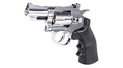 Hwasan Revolver 2.5inch Co2 Air Pistol (4.5mm- Silver - Full Metal)