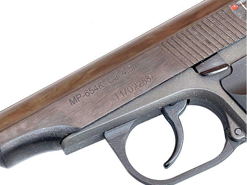 Baikal 4.5mm/.177 MP-654K-20 (Full Metal - Full Black)