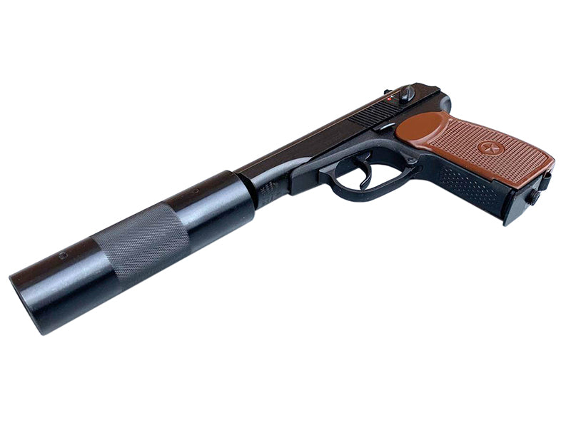 Baikal 4.5mm/.177 MP-654K-22 (Full Metal - with Silencer - Brown Grip)