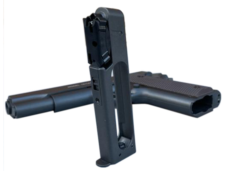 Auto Ordnance 1911 Thompson Co2 Non-Blowback Pistol (4.5mm/.177 Pellet - Metal Slide and ABS Body - Cybergun - Black - 438301)