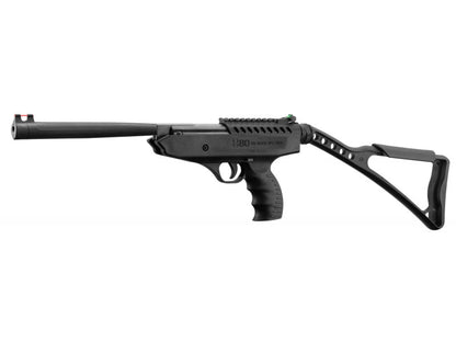 Bo Manufacture 5.5mm/.22 Langley Pro. Break Barrel Air Pistol with Stock (7.5j - Black)