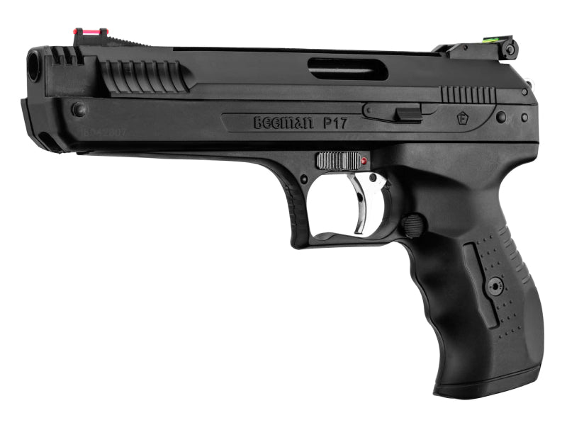 Beeman P17 Air Pistol .177/4.5mm (Spring Powered - Single Shot/Top Vented - Black)