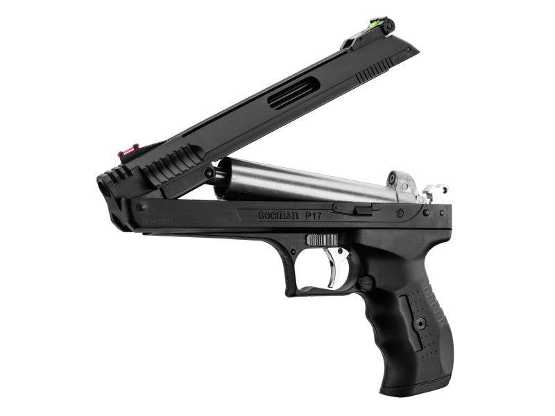 Beeman P17 Air Pistol .177/4.5mm (Spring Powered - Single Shot/Top Vented - Black)