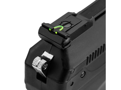 Beeman P17 Air Pistol .177/4.5mm (Spring Powered - Single Shot/Top Vented - Black)