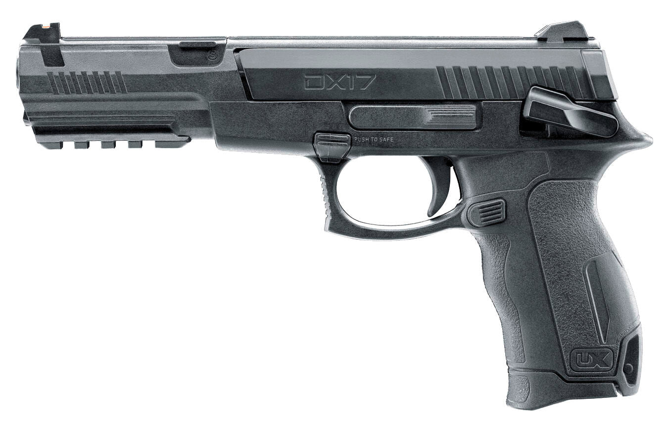 Umarex DX17 Spring Powered Air Pistol 4.5mm/.177 (Black)