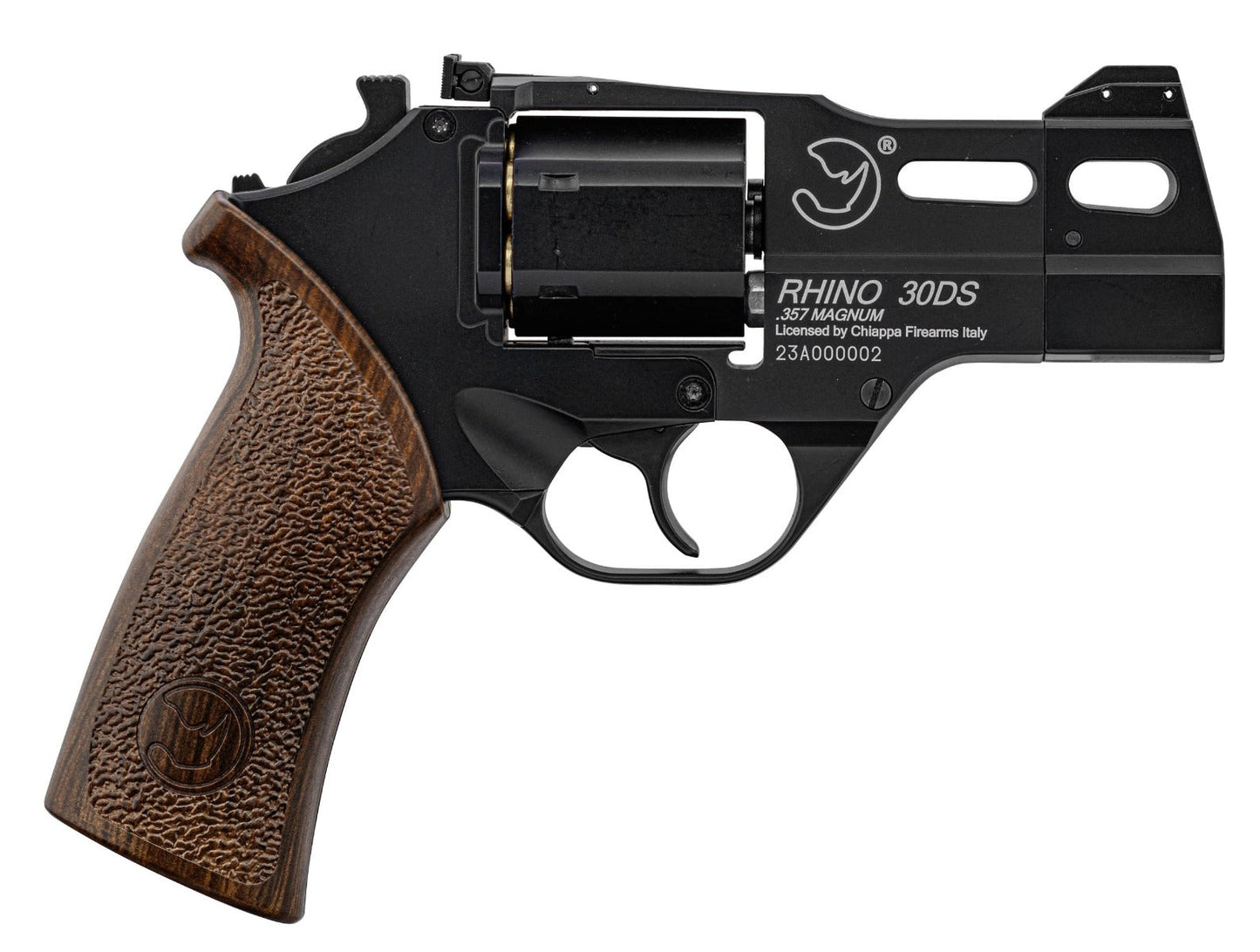 Chiappa 4.5mm/.177 Charging Rhino 30DS Co2 Revolver (3" - Black - 440.122)