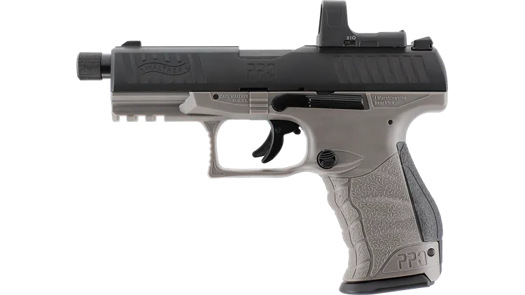 Umarex - 5.8420-1 Walther PPQ M2 Q4 TAC Combo 4.6" Set by Umarex (WAPPQM2Q4)