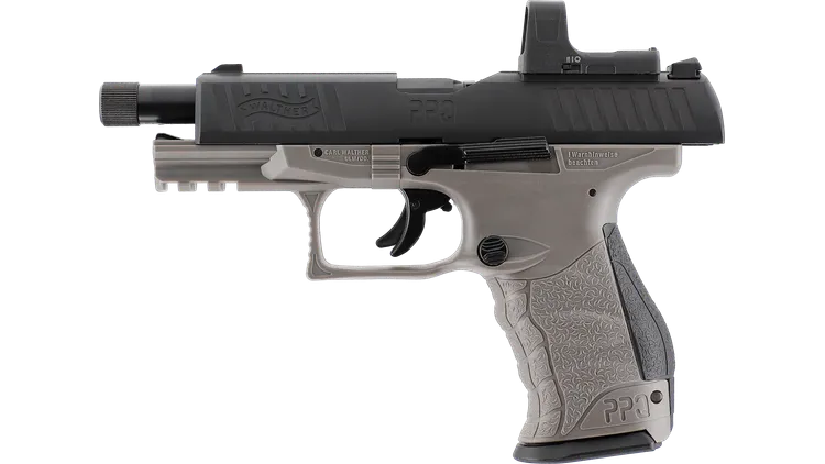Umarex - 5.8420-1 Walther PPQ M2 Q4 TAC Combo 4.6" Set by Umarex (WAPPQM2Q4)