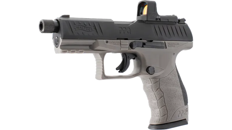 Umarex - 5.8420-1 Walther PPQ M2 Q4 TAC Combo 4.6" Set by Umarex (WAPPQM2Q4)