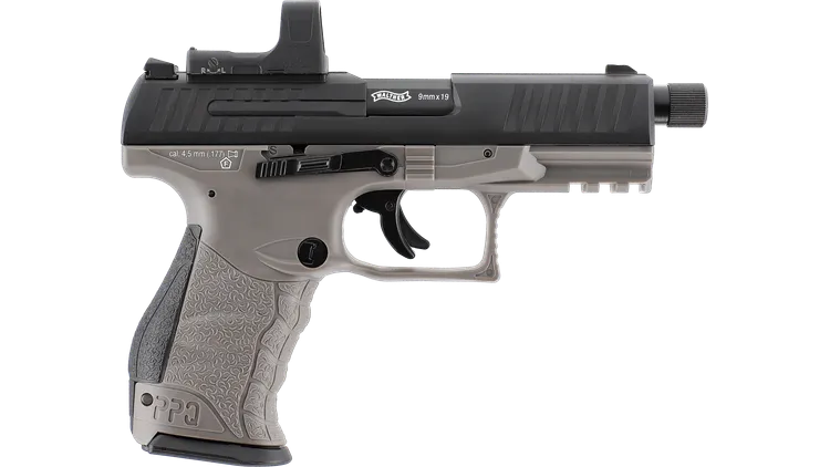 Umarex - 5.8420-1 Walther PPQ M2 Q4 TAC Combo 4.6" Set by Umarex (WAPPQM2Q4)