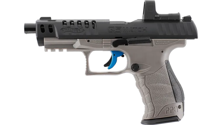 Umarex - 5.8421-1 Walther Q5 Match 5" Combo Set by Umarex (WAQ5M)