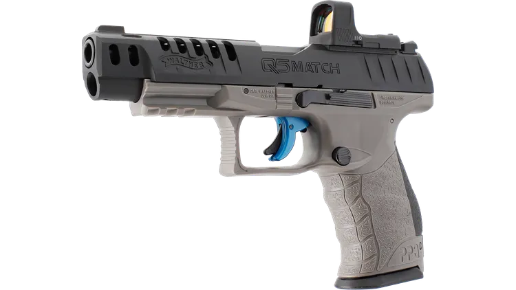 Umarex - 5.8421-1 Walther Q5 Match 5" Combo Set by Umarex (WAQ5M)