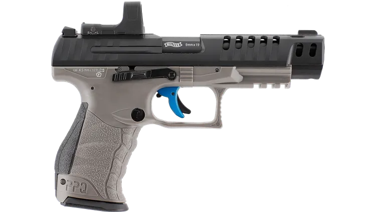 Umarex - 5.8421-1 Walther Q5 Match 5" Combo Set by Umarex (WAQ5M)