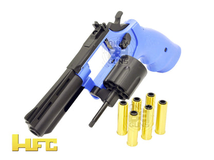 HFC HG-132 Revolver Gas Pistol (Non-Blowback - Blue) (HFC-HG-132)