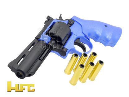 HFC HG-132 Revolver Gas Pistol (Non-Blowback - Blue) (HFC-HG-132)