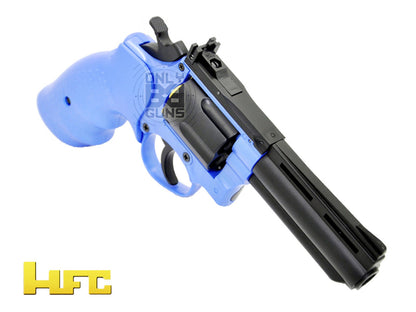 HFC HG-132 Revolver Gas Pistol (Non-Blowback - Blue) (HFC-HG-132)