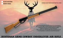 Huntsman Arms Cowboy Underlever Air Rifle - 4.5mm/.177 BB - Wood