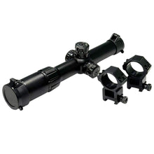 Double Bell - 1.5-6X24E illuminated Red/Green Rifle Scope