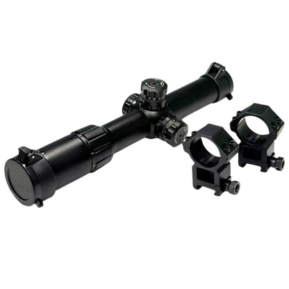 Double Bell - 1.5-6X24E illuminated Red/Green Rifle Scope