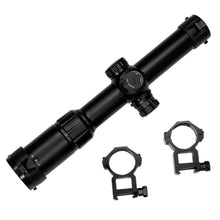 Double Bell - 1.5-6X24E illuminated Red/Green Rifle Scope