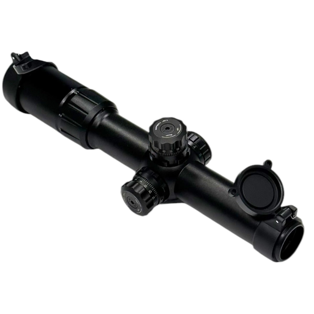 Double Bell - 1.5-6X24E illuminated Red/Green Rifle Scope