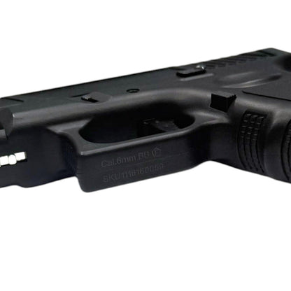 Huntsman Tactical H34 Gas Blowback Pistol (Slide and Body Polymer - Black)
