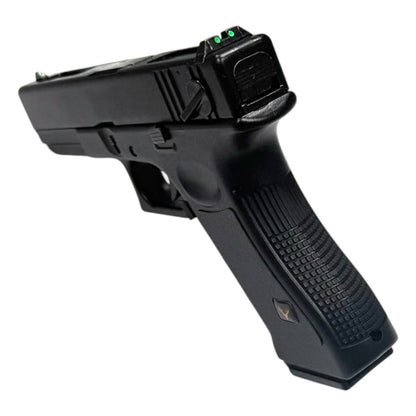 Huntsman Tactical  H18c Gas Blowback Semi/Full Auto. Pistol (Metal Slide - Polymer Body - with Case - Black)