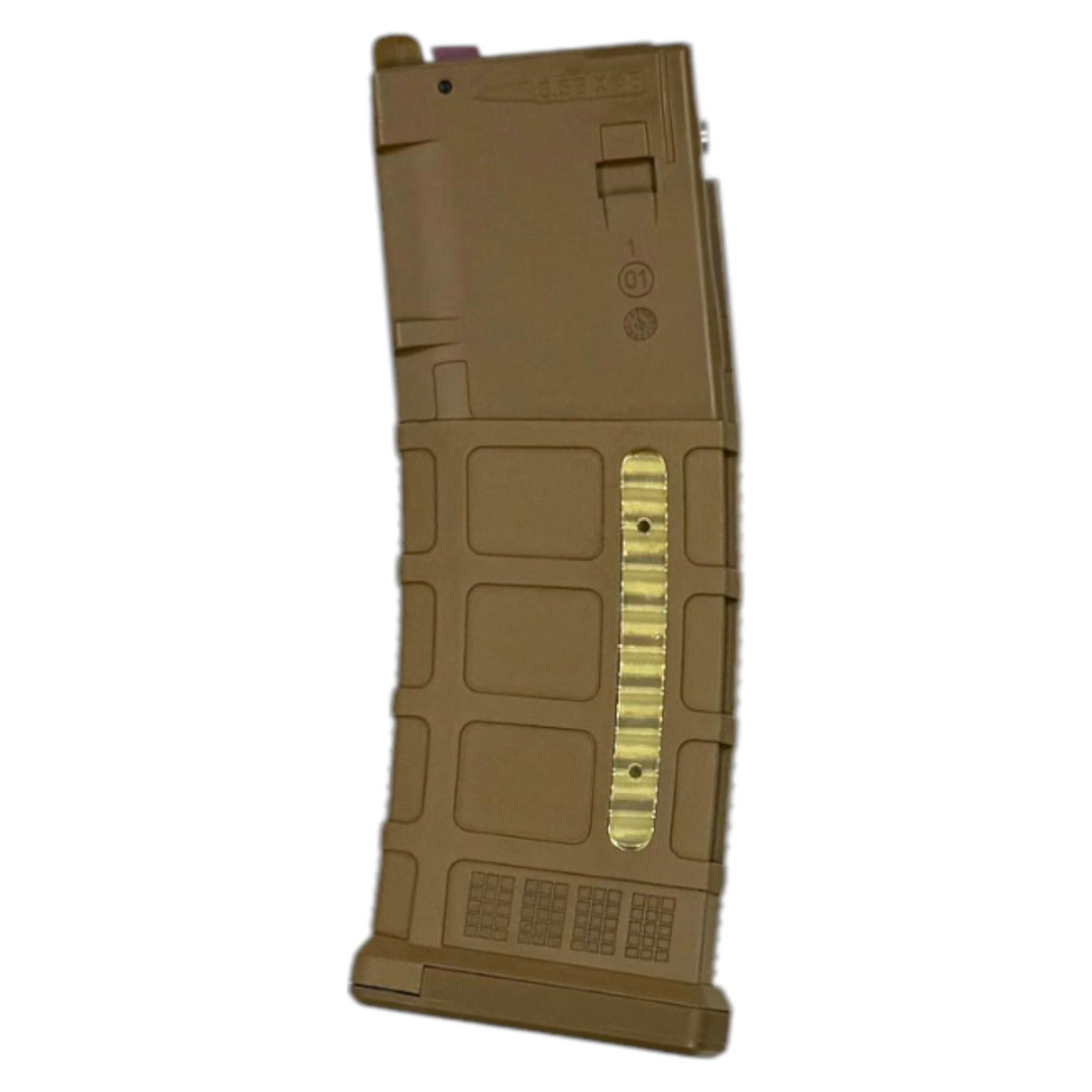 SP System MWS Series 35rd Gas Magazine for CYMA / Double Eagle / TM GBB (A-267 - Tan)