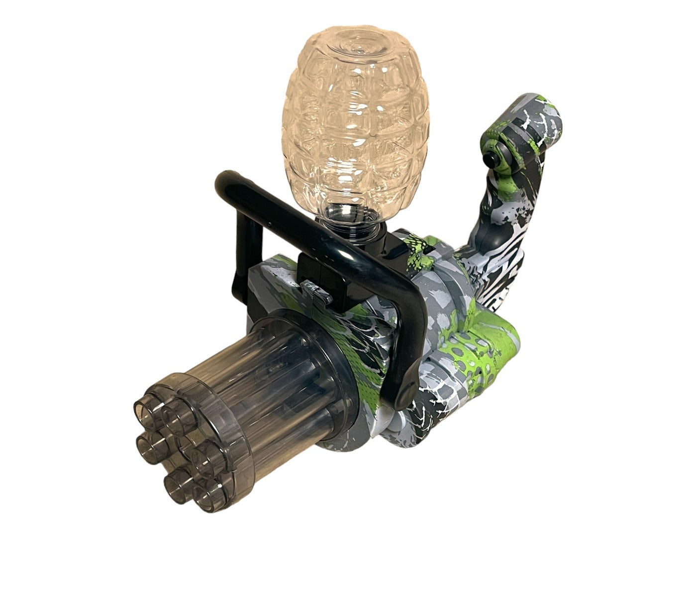 Gel and Foam Blaster - Mini Micro Gun - 3:4 Scale - Colours May Vary - Includes Battery and Charger