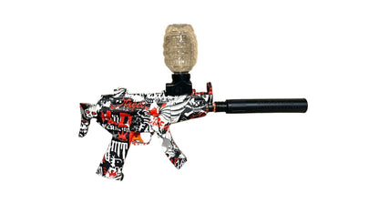 Gel Blaster - AK with Silencer - 3:4 Scale - Colours May Vary - Includes Battery and Charger