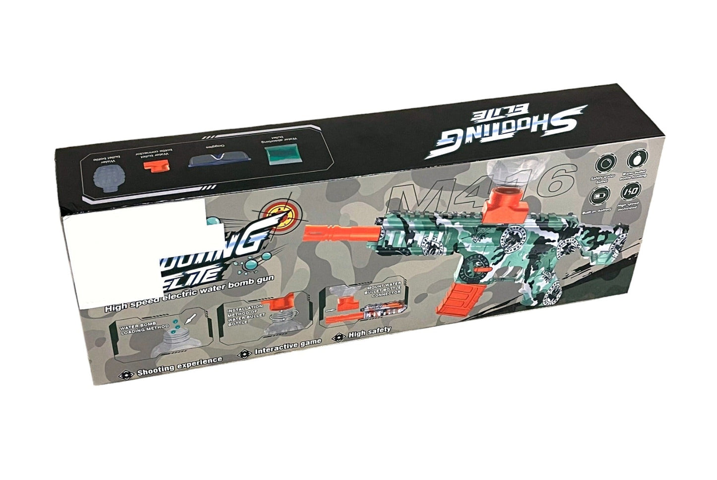 Gel Blaster - M4 - 3:4 Scale - Colours May Vary - Includes Battery and Charger