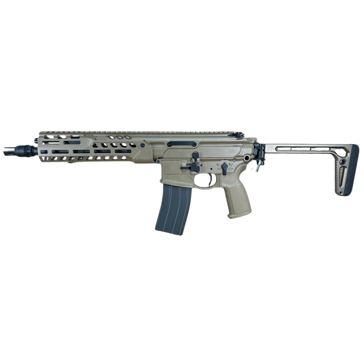 Salvo Precision MCX 10.5 Spear LT CSAW GBBR (MWS - G104-3A TAN)