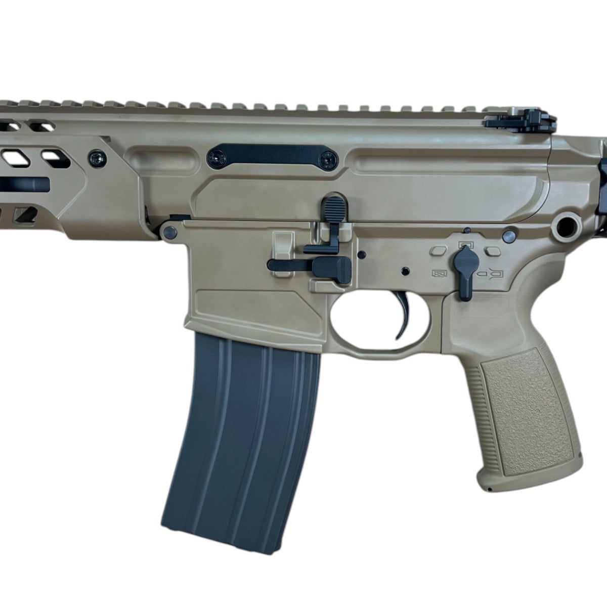 Salvo Precision MCX 10.5 Spear LT CSAW GBBR (MWS - G104-3A TAN)