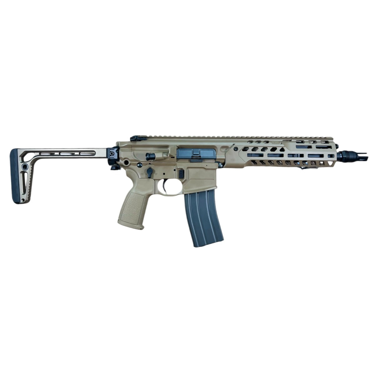Salvo Precision MCX 10.5 Spear LT CSAW GBBR (MWS - G104-3A TAN)