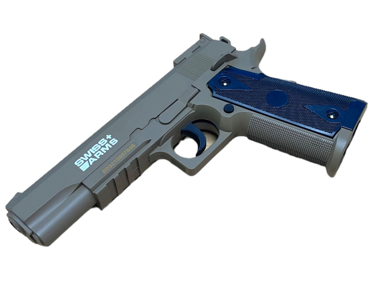 Swiss Arms 1911 4.5mm/.177 Co2 Pistol TAN (Non-Blowback - Polymer - Cybergun - 288764)