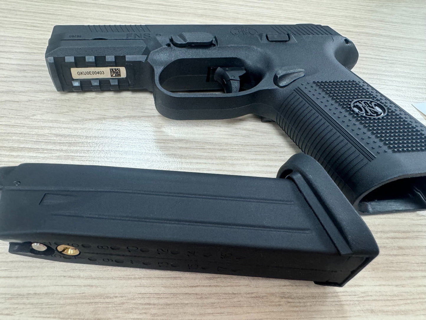 FN Herstal FNS-9 BAX Gas Blowback Pistol (Black)