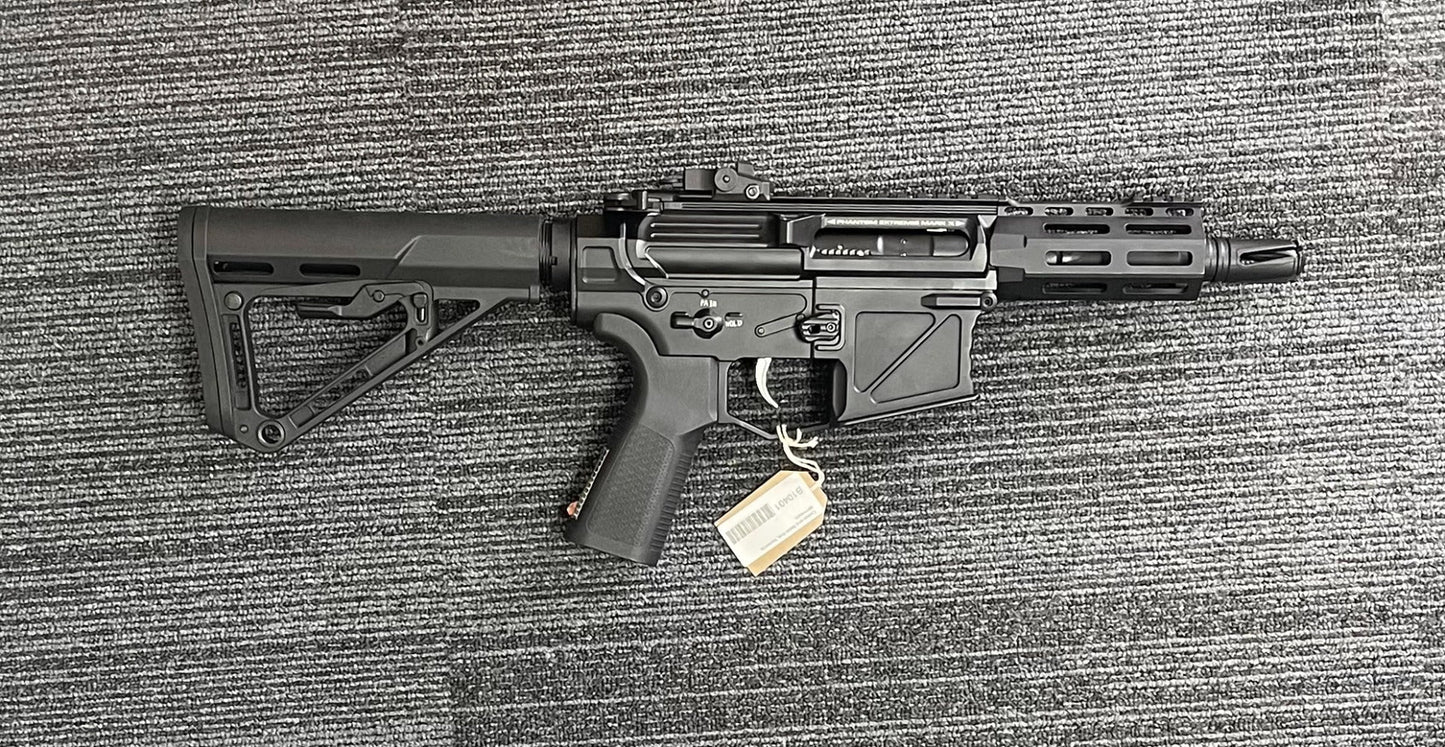 Cycles and feeds fine, locked to semi-auto