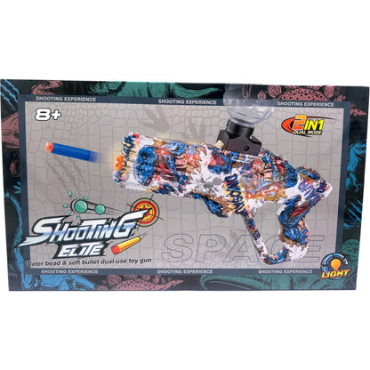 Gel Blaster - Alien with Silencer - 3:4 Scale - Colours May Vary - Includes Battery and Charger