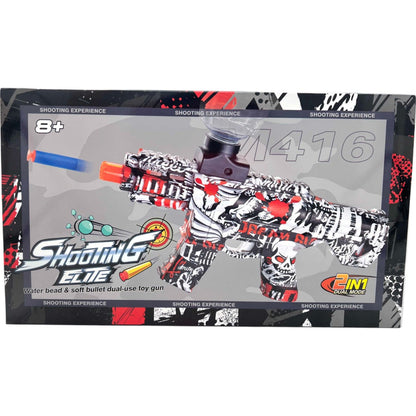 Gel Blaster - 416 with Silencer - 3:4 Scale - Colours May Vary - Includes Battery and Charger