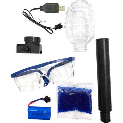 Gel Blaster - SCR with Silencer - 3:4 Scale - Colours May Vary - Includes Battery and Charger