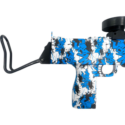 Gel Blaster - SMG with Silencer - 3:4 Scale - Colours May Vary - Includes Battery and Charger