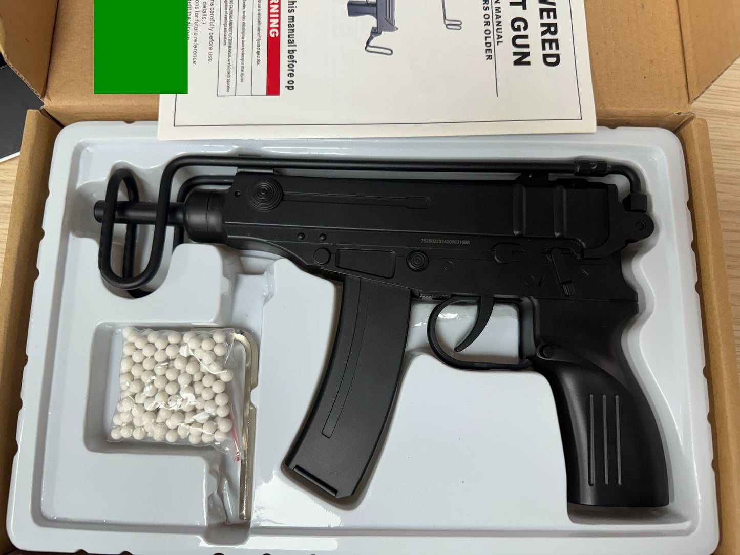 Well R2/G294 Scorpion SMG (Co2 Powered - Black)