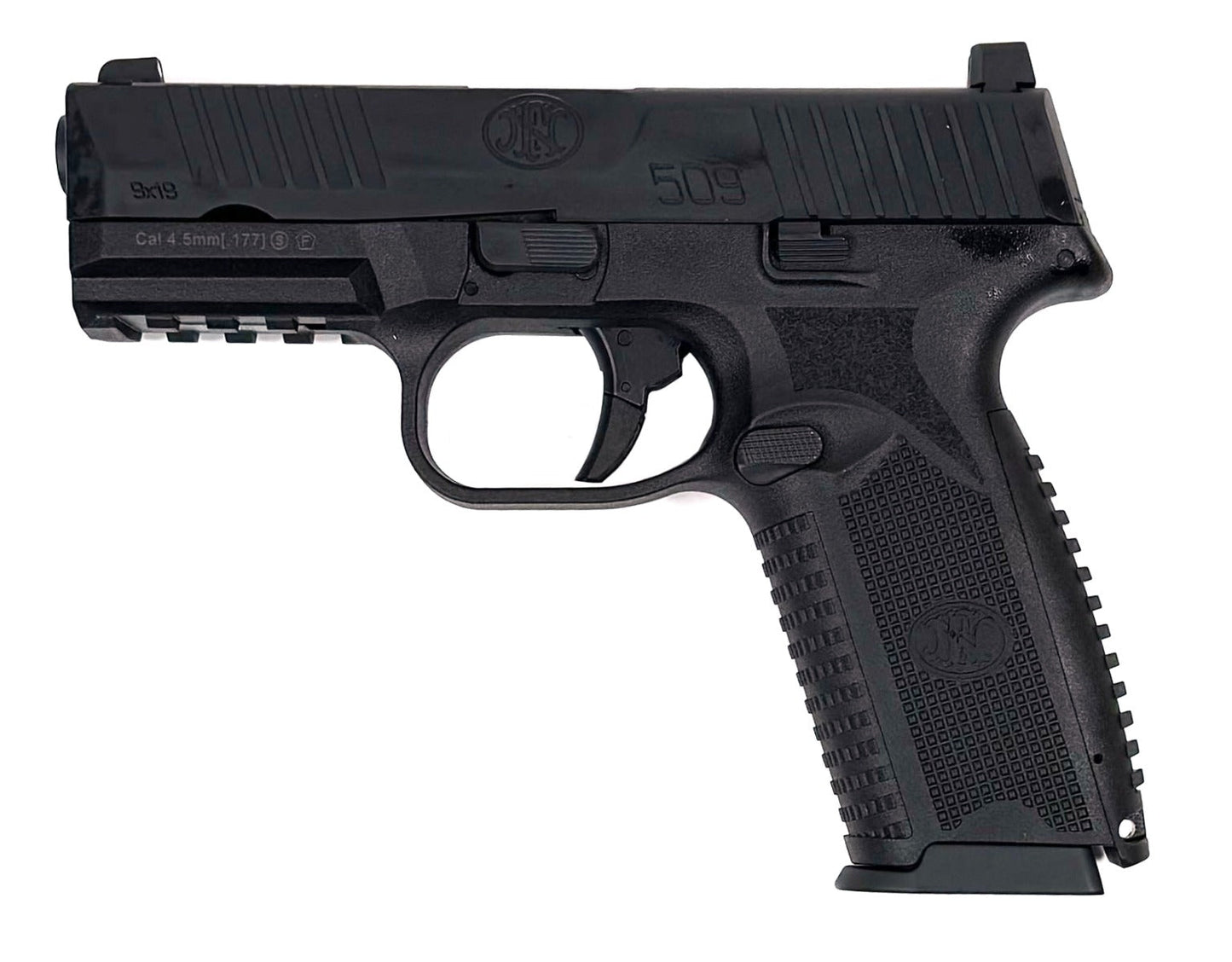 FN Herstal 509 Co2 Blowback Pistol (.177/4.5mm - Tan - Cybergun - 208500)