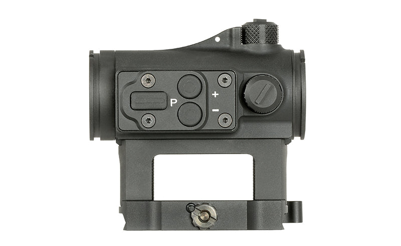 JJ Airsoft ZV-1 Collimator Replica with Low and High Mount (Black)