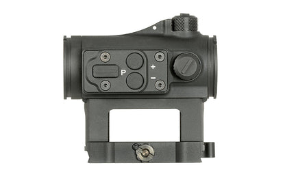 JJ Airsoft ZV-1 Collimator Replica with Low and High Mount (Black)