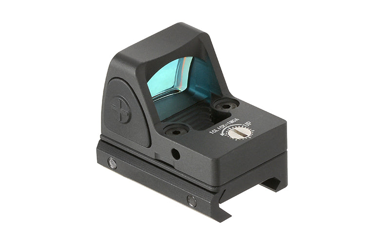 JJ Airsoft RMR Red Dot with Adjustable LED (Black)