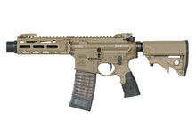 Daniel Defense x EMG DDM4 PDW SBR MWS Gas Blowback Rifle by Cyma CGS (Tan)