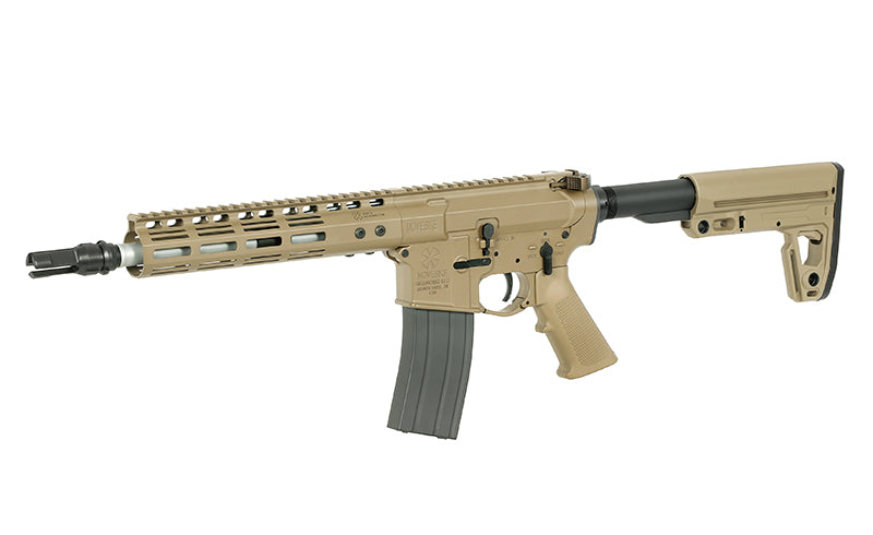 EMG Helios Noveske N4 MWS Gen 3 Gas Blowback M4 by Double Eagle (Tan - G101 - STND)