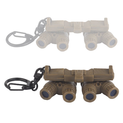 Big Foot - GPNVG18 Four-eye NVG keychain (Tan)