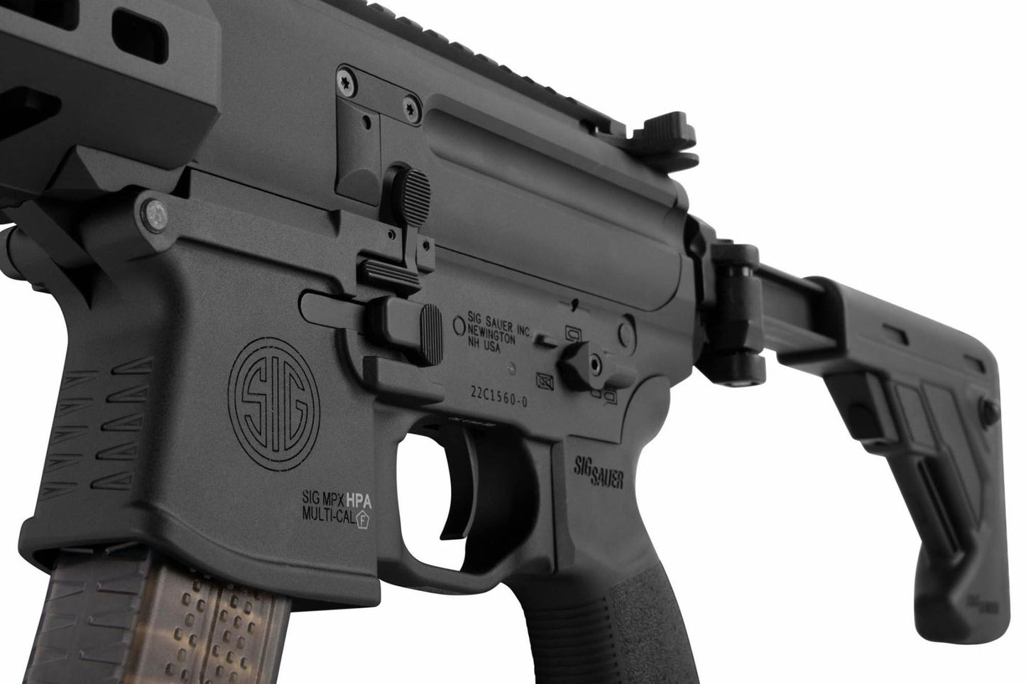 Sig Sauer MCX MPX - Black - HPA with a Wolverine Inferno 2 Spartan Edition